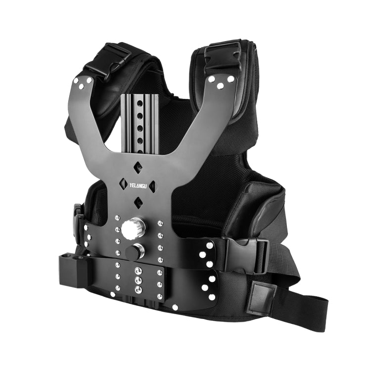 YELANGU B200-C1 Dual Shock-absorbing Arm Stabilizer Vest Camera Support System for DSLR & DV Digital Video Cameras (Black) - Shoulder Rigs by YELANGU | Online Shopping UK | buy2fix