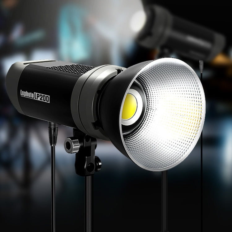 Lophoto LP-200Bi 200W Dual-Color Temperature Continuous Light LED Studio Video Fill Light(AU Plug) - Shoe Mount Flashes by TRIOPO | Online Shopping UK | buy2fix