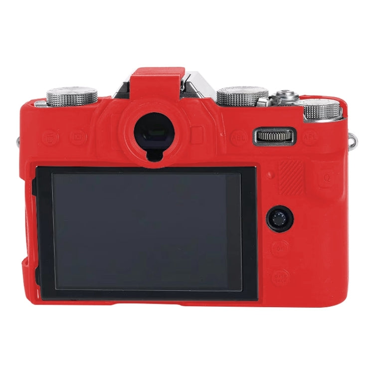 Soft Silicone Protective Case for FUJIFILM X-T30 (Red) - Camera Accessories by buy2fix | Online Shopping UK | buy2fix