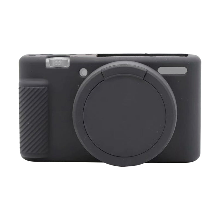 Soft Silicone Protective Case for Sony ZV-1 (Black) - Camera Accessories by buy2fix | Online Shopping UK | buy2fix