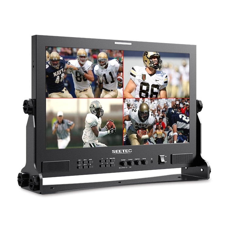 SEETEC ATEM173S 17.3 inch 3G-SDI HDMI Full HD 1920x1080 Multi-camera Broadcast Monitor(UK Plug) - On-camera Monitors by SEETEC | Online Shopping UK | buy2fix