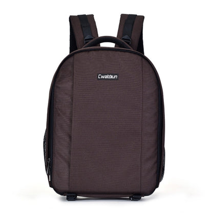 CADeN Multifunctional Shoulder SLR Camera Lens Bag Photography Backpack (Coffee) - Backpack by CADeN | Online Shopping UK | buy2fix