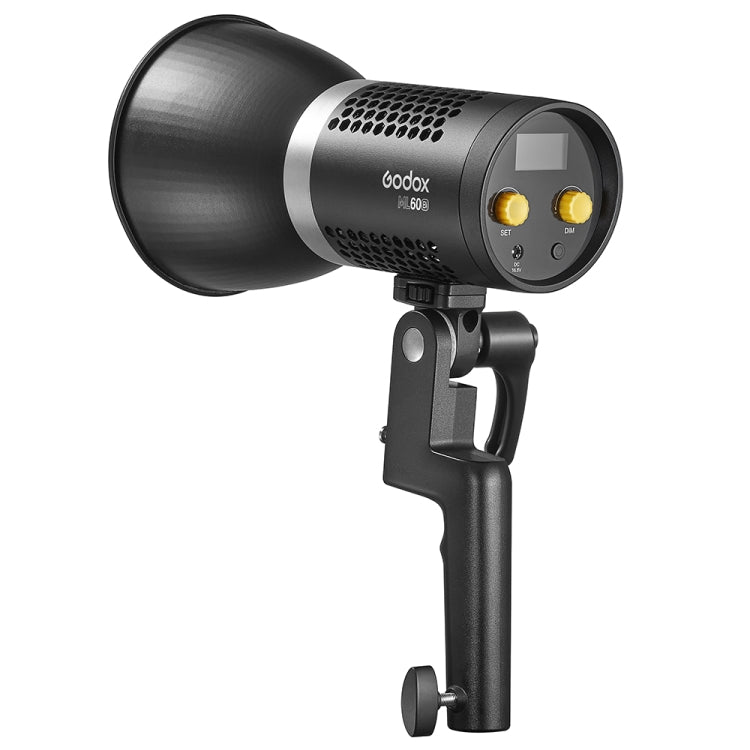 Godox ML60BI 60W LED Light 2800-6500K Brightness Adjustment Video Studio Flash Light(EU Plug) - Shoe Mount Flashes by Godox | Online Shopping UK | buy2fix