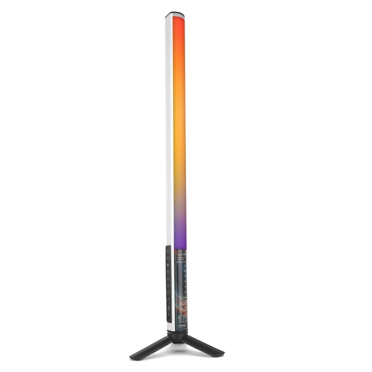 LUXCeO Mood1 50cm RGB Colorful Atmosphere Rhythm LED Stick Handheld Video Photo Fill Light with Tripod - Camera Accessories by LUXCeO | Online Shopping UK | buy2fix