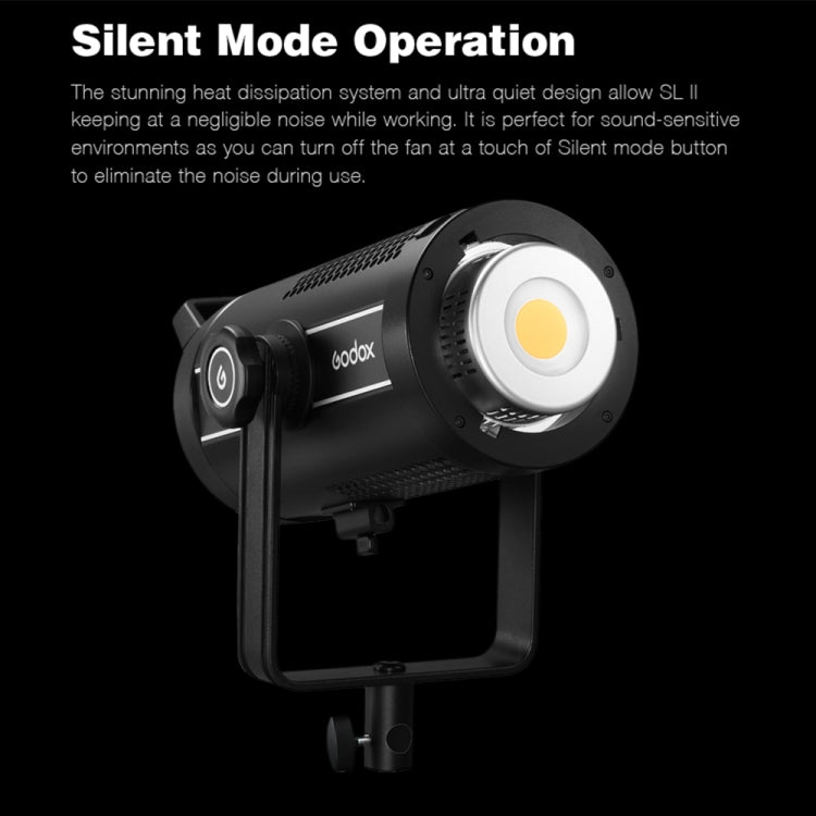 Godox SL200II 200W 5600K Daylight-balanced LED Light Studio Continuous Photo Video Light(AU Plug) - Camera Accessories by Godox | Online Shopping UK | buy2fix
