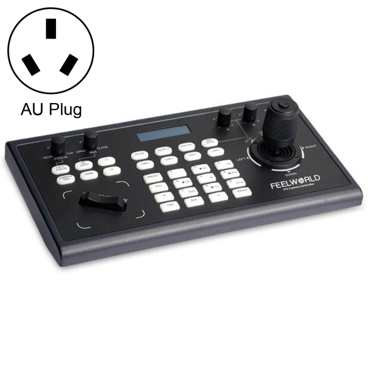 FEELWORLD KBC10 PTZ Camera Controller with Joystick and Keyboard Control ,Support PoE(AU Plug) - HD Camera by FEELWORLD | Online Shopping UK | buy2fix