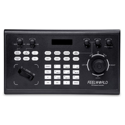 FEELWORLD KBC10 PTZ Camera Controller with Joystick and Keyboard Control ,Support PoE(US Plug) - HD Camera by FEELWORLD | Online Shopping UK | buy2fix