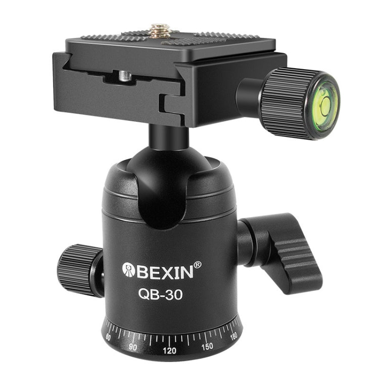 BEIXIN QB-30  360 Degree Rotation Panorama Metal Ball Head with Quick Release Plate - Tripod Heads by BEXIN | Online Shopping UK | buy2fix