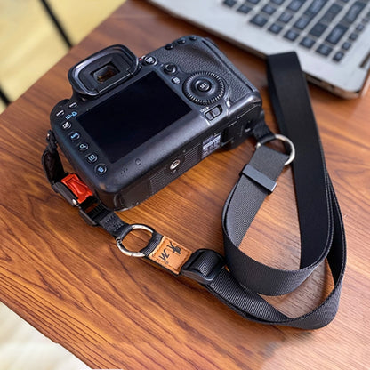 XJ03 Camera Shoulder Hanging Neck Strap(Khaki) - Camera Accessories by buy2fix | Online Shopping UK | buy2fix