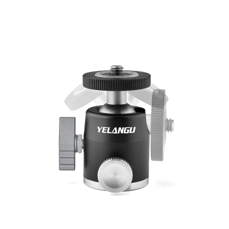 YELANGU LW-A01 Panoramic Metal Tripod Ball Head Adapter - Camera Accessories by YELANGU | Online Shopping UK | buy2fix