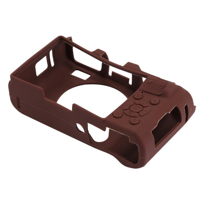 Soft Silicone Protective Case for FUJIFILM X-A5(Coffee) - Camera Accessories by buy2fix | Online Shopping UK | buy2fix