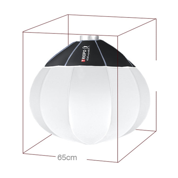 TRIOPO KQ65 65cm Foldable Lantern Softbox SpeedLite Flash Light Foldable Diffuser -  by TRIOPO | Online Shopping UK | buy2fix