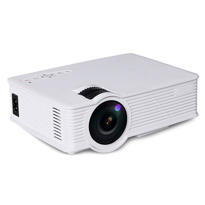 LY-40 1800 Lumens 1280 x 800 Home Theater LED Projector with Remote Control, EU Plug (White) - LED Projector by buy2fix | Online Shopping UK | buy2fix