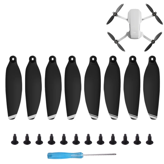 8PCS/Set Sunnylife 4726F Low Noise Quick-release Wing Propellers for DJI Mavic Mini 1(Silver) - DJI & GoPro Accessories by Sunnylife | Online Shopping UK | buy2fix