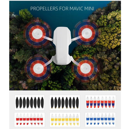 8 PCS/Set Sunnylife 4726F Low Noise Quick-release Wing Propellers for DJI Mini 2 (Silver) - DJI & GoPro Accessories by Sunnylife | Online Shopping UK | buy2fix