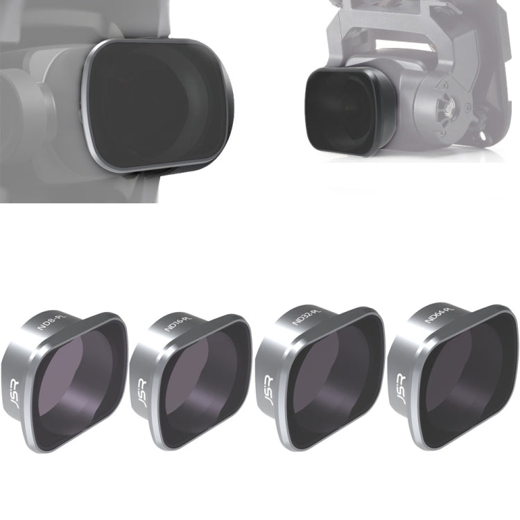 JSR KS 4 in 1 ND8PL+ND16PL+ND32PL+ND64PL Lens Filter for DJI FPV, Aluminum Alloy Frame - DJI & GoPro Accessories by JSR | Online Shopping UK | buy2fix