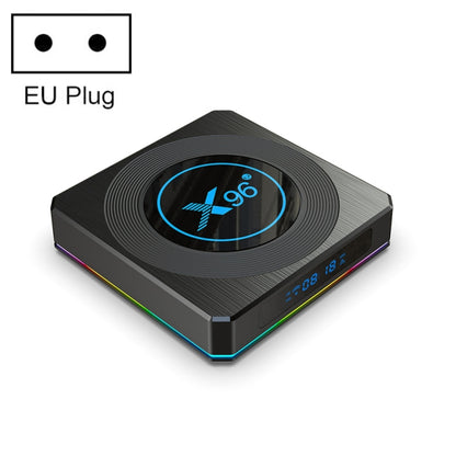 X96 X4 8K Smart TV BOX Android 11.0 Media Player with Remote Control, Amlogic S905X4 Quad Core ARM Cortex A55, RAM: 4GB, ROM: 32GB, Support 1000M, Dual Band WiFi, Bluetooth, EU Plug - Consumer Electronics by Beelink | Online Shopping UK | buy2fix