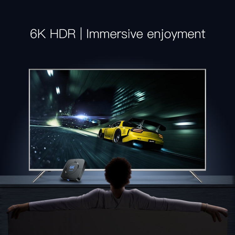 6K UHD Smart TV Box, Android 10.0, Allwinner H616 Quad Core, 4GB+32GB,UK Plug - Consumer Electronics by buy2fix | Online Shopping UK | buy2fix