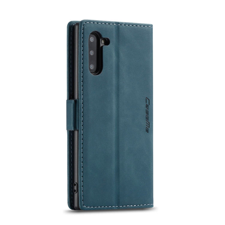 CaseMe-013 Multifunctional Horizontal Flip Leather Case with Card Slot & Holder for Galaxy Note 10(Blue) - Galaxy Phone Cases by CaseMe | Online Shopping UK | buy2fix