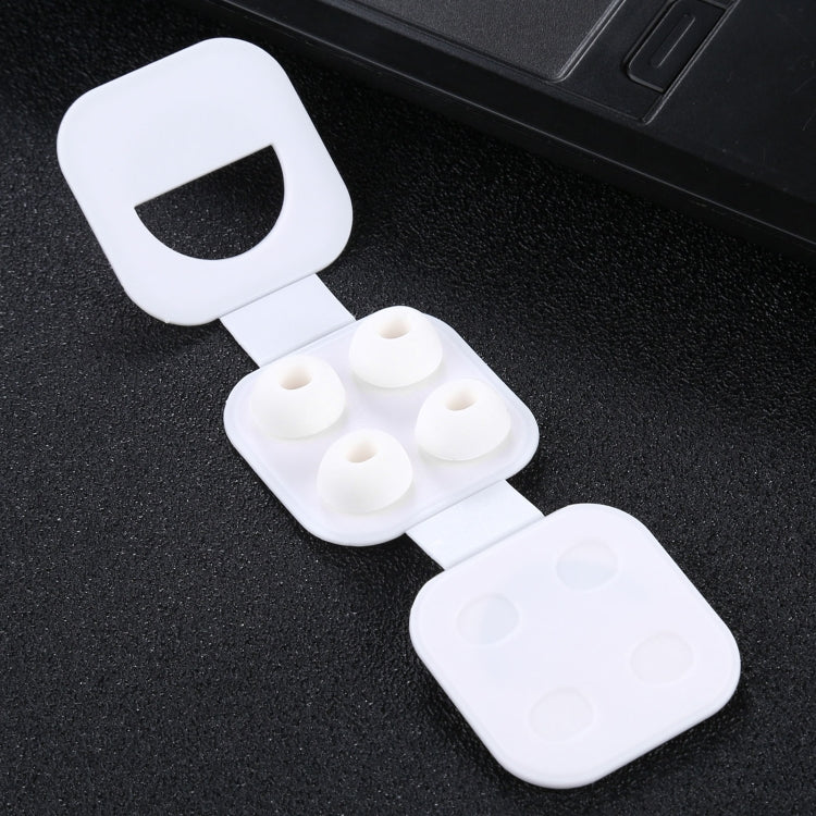 2 Pairs Soft Silicone Ear Caps with Net for AirPods Earphones, Size:S - Apple Accessories by buy2fix | Online Shopping UK | buy2fix