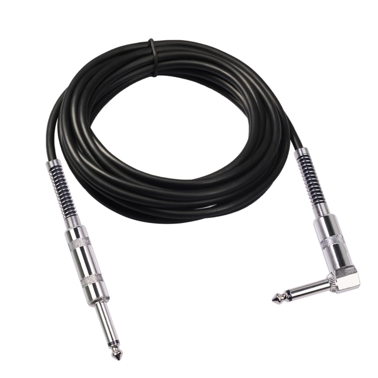 TC048SL 6.35mm Plug Straight to Elbow Electric Guitar Audio Cable, Cable Length:10m - Consumer Electronics by buy2fix | Online Shopping UK | buy2fix