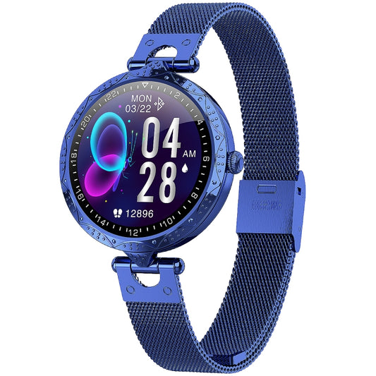 AK22 1.09 inch IPS Screen IP67 Waterproof Smart Watch, Support Sleep Monitoring / Blood Oxygen Monitoring / Heart Rate Monitoring(Blue) - Smart Wear by buy2fix | Online Shopping UK | buy2fix