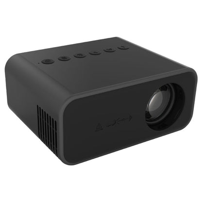 T500 1920x1080P 80 Lumens Portable Mini Home Theater LED HD Digital Projector With Remote Control & Adaptor(Black) - Consumer Electronics by buy2fix | Online Shopping UK | buy2fix