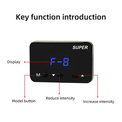 For Hyundai Veloster 2012-2018 Car Potent Booster Electronic Throttle Controller - In Car by buy2fix | Online Shopping UK | buy2fix