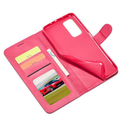 For Xiaomi Redmi Note 10 / Note 10S LC.IMEEKE Calf Texture Horizontal Flip Leather Case with Holder & Card Slots & Wallet(Red) - Xiaomi Cases by LC.IMEEKE | Online Shopping UK | buy2fix