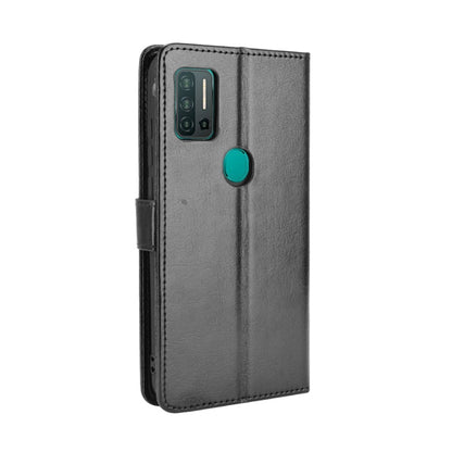 For Ulefone Note 11P Retro Crazy Horse Texture Horizontal Flip Leather Case with Holder & Card Slots & Photo Frame(Black) - More Brand by buy2fix | Online Shopping UK | buy2fix