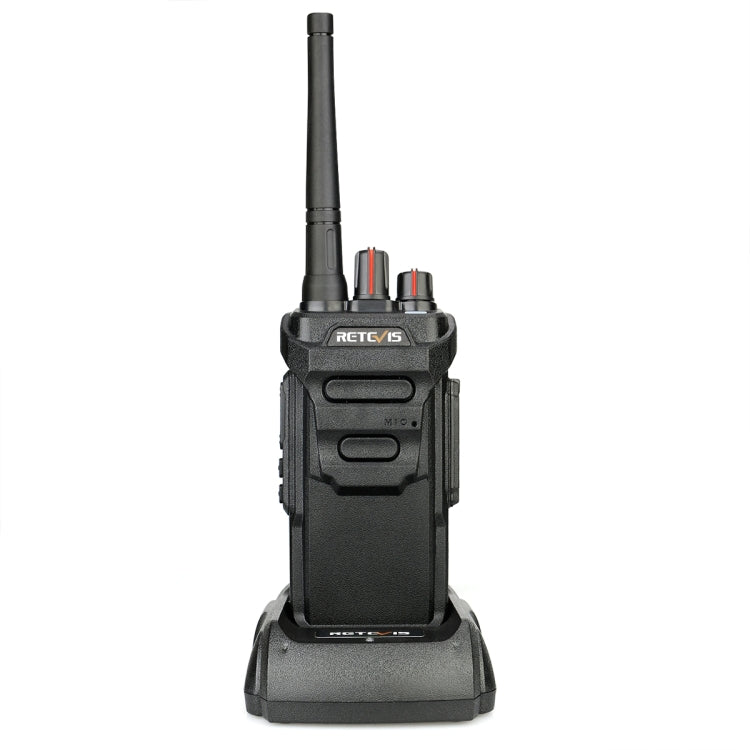 RETEVIS RT48 2W 16CHS Waterproof FRS Handheld Walkie Talkie, US Plug(Black) - Handheld Walkie Talkie by RETEVIS | Online Shopping UK | buy2fix