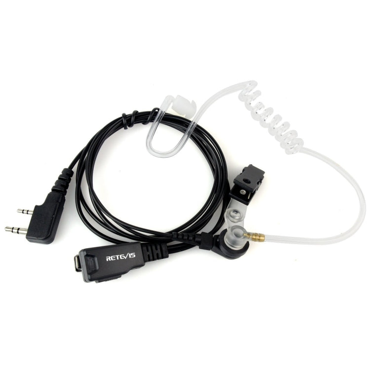 RETEVIS K Air Guide Acoustic Tube Earphone Microphone - Microphones & Headsets by RETEVIS | Online Shopping UK | buy2fix