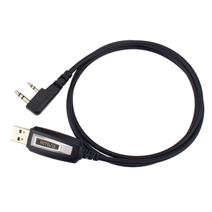 RETEVIS TK3107 2 Pin USB Program Programming Cable Adapter Write Frequency Line - Other Accessories by RETEVIS | Online Shopping UK | buy2fix