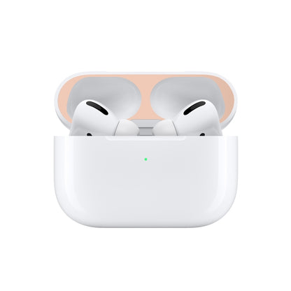 For Apple AirPods Pro Wireless Earphone Protective Case Metal Protective Sticker(Flesh Color) - Protective Sticker by buy2fix | Online Shopping UK | buy2fix