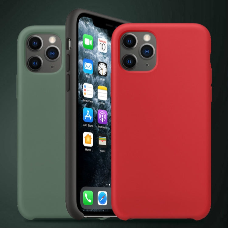 For iPhone 11 Ultra-thin Liquid Silicone Protective Case (Red) - iPhone 11 Cases by WK | Online Shopping UK | buy2fix