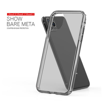 For iPhone 11 Pro Shockproof TPU + PC Protective Case (Transparent Black) - iPhone 11 Pro Cases by WK | Online Shopping UK | buy2fix