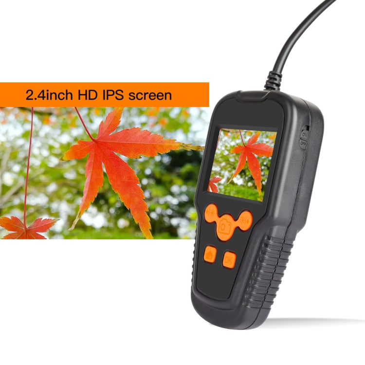 P60A 5.5mm 1080P 2.4 inch IPS Screen IP68 Waterproof HD Digital Endoscope, Length:2m Hard Cable - Consumer Electronics by buy2fix | Online Shopping UK | buy2fix