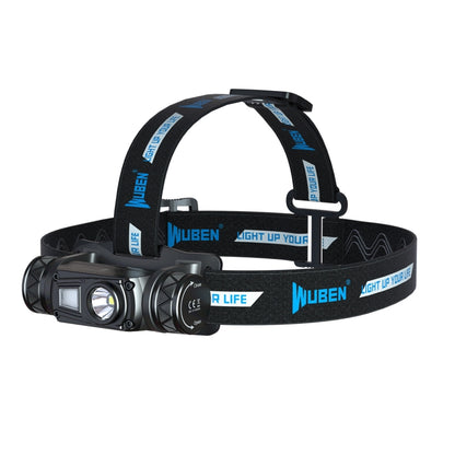 WUBEN H1 LED Strong Light Outdoor USB Rechargeable Headlight - Headlamp by WUBEN | Online Shopping UK | buy2fix