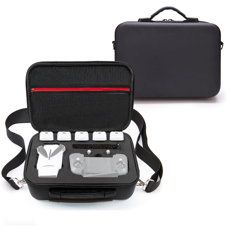 Single Shoulder Storage Bag Shockproof Waterproof Travel Carrying Cover Hard Case for FIMI X8 Mini(Black + Black Liner) - DJI & GoPro Accessories by buy2fix | Online Shopping UK | buy2fix