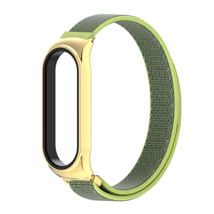 For Xiaomi Mi Band 6 / 5 / 4 / 3 Mijobs CS Breathable Nylon Watch Band(Ming Huang) - Watch Bands by MIJOBS | Online Shopping UK | buy2fix