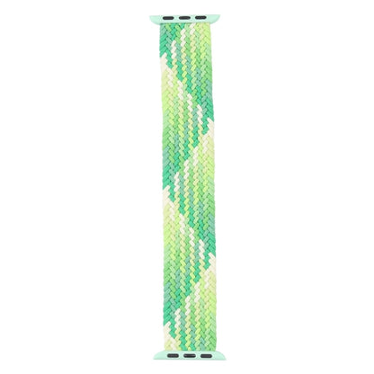 Single Loop Weaving Nylon Watch Band, Size: L 165mm For Apple Watch Ultra 49mm&Watch Ultra 2 49mm / Series 9&8&7 45mm / SE 3&SE 2&6&SE&5&4 44mm / 3&2&1 42mm(Lime) - Watch Bands by buy2fix | Online Shopping UK | buy2fix