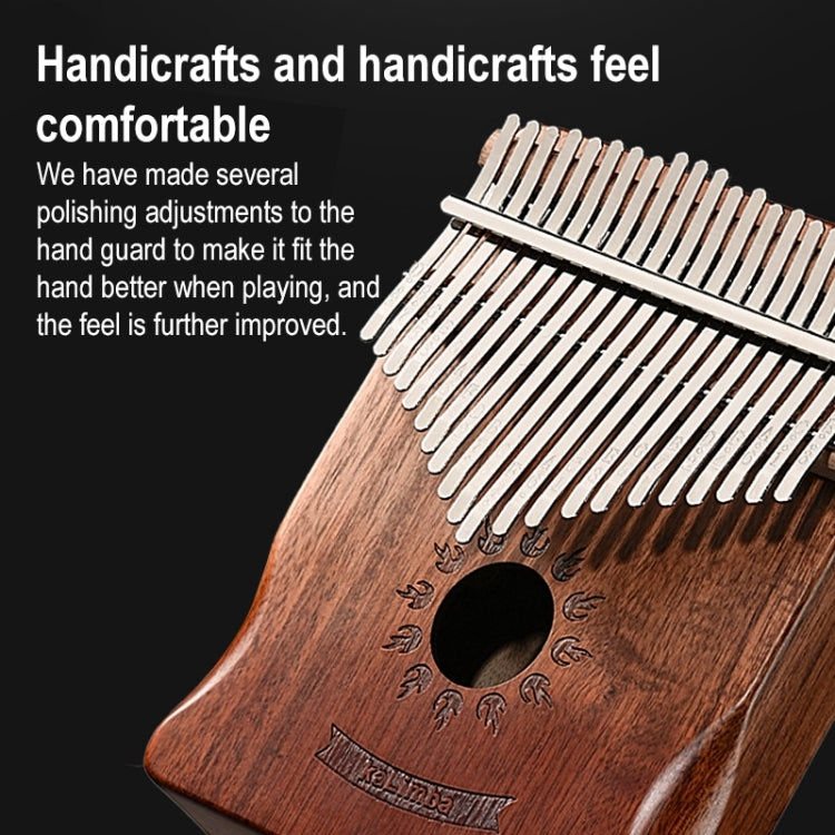 21 Tone Acacia Wood Thumb Piano Kalimba Musical Instruments(Brown-Reindeer) - Keyboard Instruments by buy2fix | Online Shopping UK | buy2fix