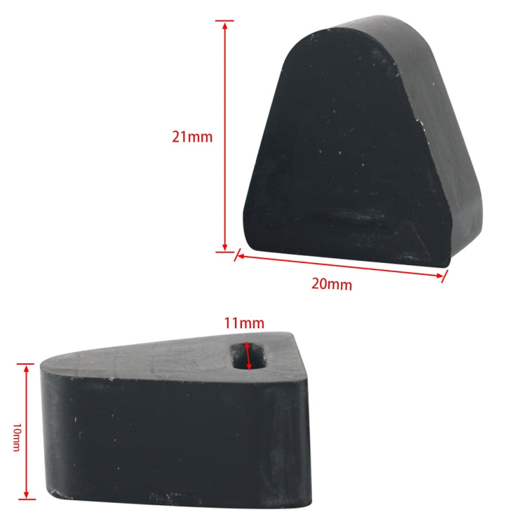 A5177 Car Tailgate Latch Rubber Stop Bumpers 16633065 for Chevrolet - In Car by buy2fix | Online Shopping UK | buy2fix