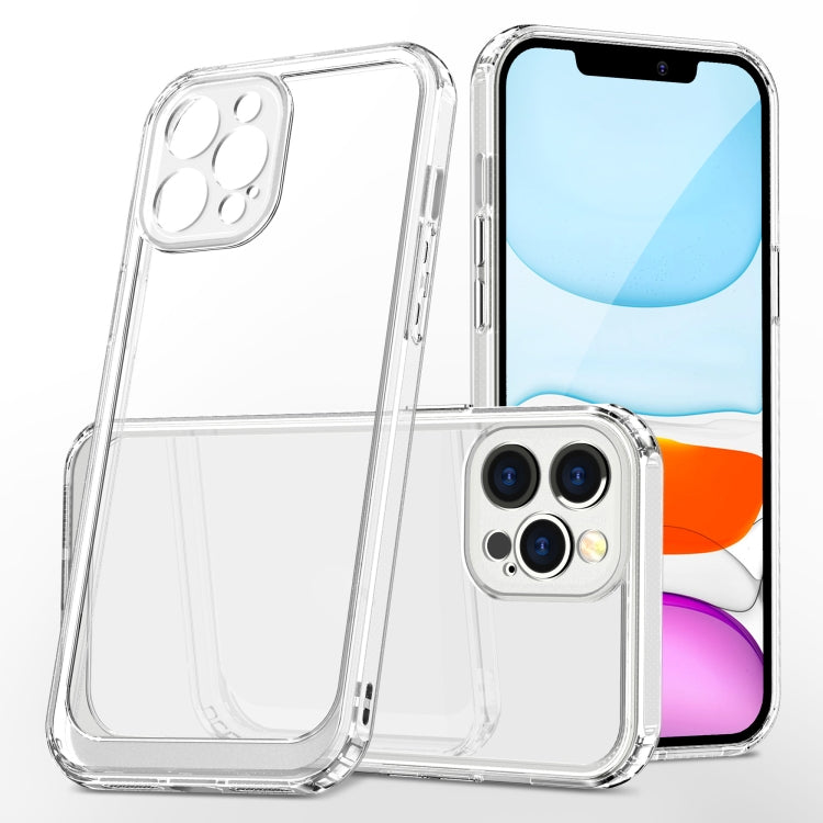 For iPhone 12 Pro Max Crystal Clear Shockproof PC + TPU Protective Case(Transparent) - iPhone 12 Pro Max Cases by buy2fix | Online Shopping UK | buy2fix