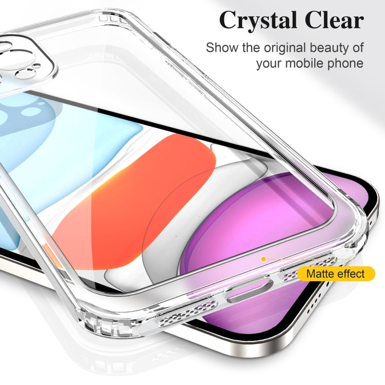 For iPhone 12 Pro Max Crystal Clear Shockproof PC + TPU Protective Case(Transparent) - iPhone 12 Pro Max Cases by buy2fix | Online Shopping UK | buy2fix