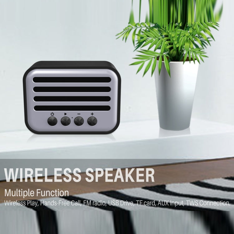 New Rixing NR-102 Mini TWS Bluetooth Speaker(Light Green) - Mini Speaker by New Rixing | Online Shopping UK | buy2fix