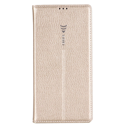 For Galaxy Note 10+ GEBEI PU+TPU Horizontal Flip Protective Case with Holder & Card Slots(Gold) - Galaxy Phone Cases by GEBEI | Online Shopping UK | buy2fix