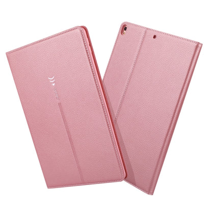 For iPad Pro 10.5 inch GEBEI PU+TPU Horizontal Flip Protective Case with Holder & Card Slots(Rose Gold) - iPad Pro 10.5 inch Cases by GEBEI | Online Shopping UK | buy2fix