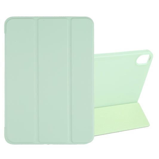 For iPad mini 6 GEBEI Shockproof Horizontal Flip Tablet Case with Three-folding Holder(Mint Green) - iPad mini 6 Cases by GEBEI | Online Shopping UK | buy2fix