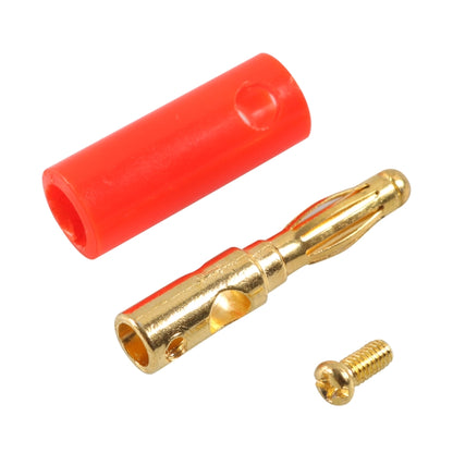 A6546 20 in 1 Car Red and Black Cover Gold-plated 4mm Banana Head Audio Plug - In Car by buy2fix | Online Shopping UK | buy2fix